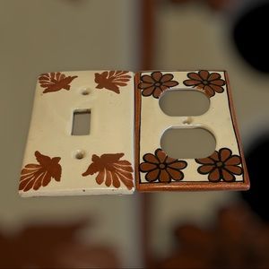 Vintage Groovy Outlet Covers